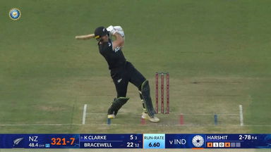 IND vs NZ 2026, 3rd ODI: Kristian Clarke Six