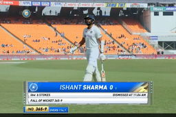 IND vs ENG 2021, 4th Test, Day 3: Ishant Sharma Wicket
