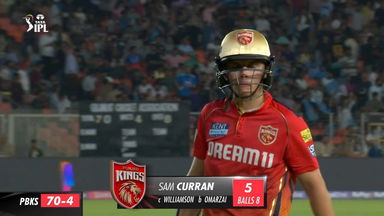 M17: GT vs PBKS – Sam Curran Wicket
