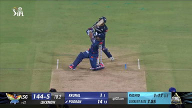 M21: LSG vs GT – Nicholas Pooran Six