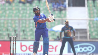 Maximum - Rohit Sharma's effortless pickup shot