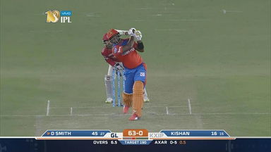 M47: KXIP vs GL – Dwayne Smith Six