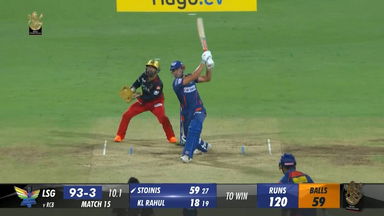 M15: RCB vs LSG – Marcus Stoinis Six
