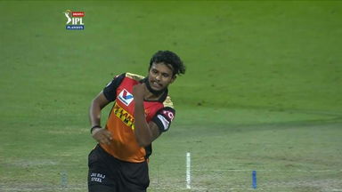 Yorker Natarajan gets ABD bowled