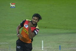 Yorker Natarajan gets ABD bowled