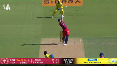 IPL 2026 M53: CSK vs LSG -  Mitchell Marsh Six