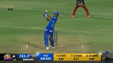 M05: RCB vs MI – Arshad Khan Six