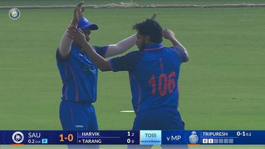 SMAT 2024 QF3, Madhya Pradesh vs Saurashtra: Fall of Wickets