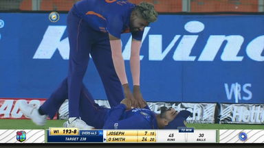 Virat's cool catch to dismiss Odean Smith