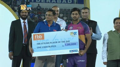 Final: RPS vs MI – FBB Stylish player of the day – Shardul Thakur