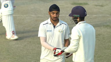 Ranji Trophy 2025-26, Punjab vs Karnataka: Karnataka 2nd Innings Fall of Wickets