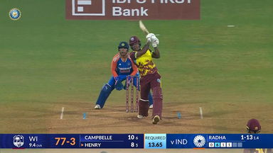 IND-W vs WI-W 2024, 3rd T20I: Chinelle Henry Six