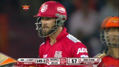 M39: SRH vs KXIP –  Glenn Maxwell Six