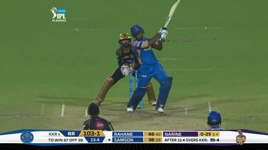 Eliminator: KKR vs RR – Sanju Samson Six