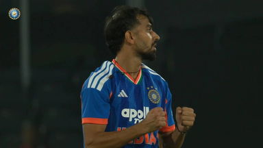 IND vs WI 2026, 4th T20I: Fall of Wickets