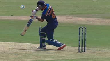 3x4 - Dhawan takes on Topley