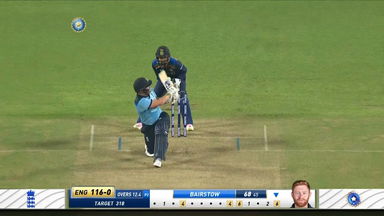 IND vs ENG 2021, 1st ODI : Jonny Bairstow Six