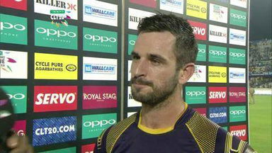 CLT20 2014 M1: KKR vs CSK  –   Interview – Ryan ten Doeschate