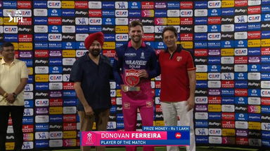 IPL 2026 M40: PBKS vs RR - Player of the Match - Donovan Ferreira