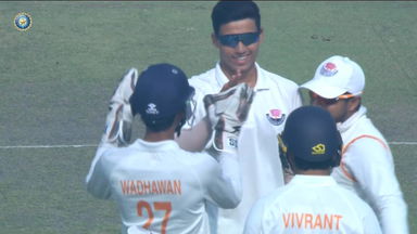 Ranji Trophy 2025-26, Delhi vs J&K: Delhi 1st Innings Fall of Wickets
