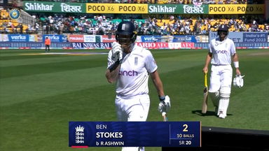IND vs ENG 2024, 5TH Test: Ben Stokes Wicket