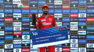 M53: CSK vs PBKS  – CRED Power Player of the Match – KL Rahul
