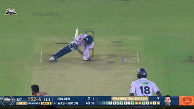 IPL 2026 M56: GT vs SRH - Washington Sundar Six