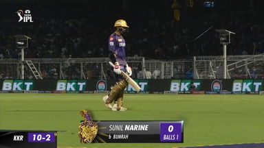 M60: KKR vs MI – Sunil Narine Wicket