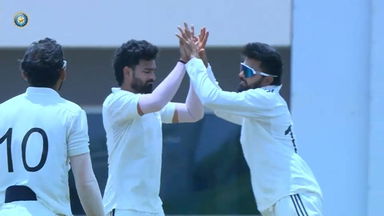 Duleep Trophy 2025 Final, South Zone vs Central Zone: South Zone 2nd Innings Fall of Wickets
