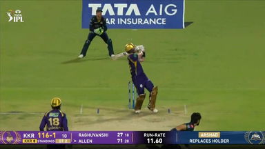 IPL 2026 M60: KKR vs GT - Finn Allen Six