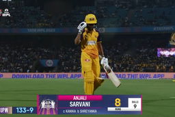 M13- UPW vs RCB: Anjali Sarvani Wicket