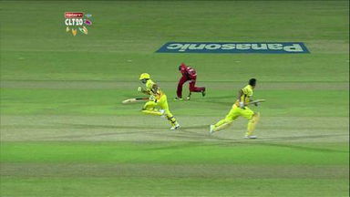 M20: CSK vs T&T –  Ravindra Jadeja Run out