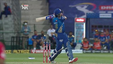 M13: KXIP vs MI – Rohit Sharma Six
