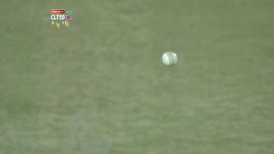 M1: RR vs MI –  Sachin Tendulkar c Samson b Binny