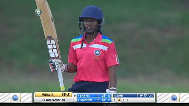 C H Jhansi Lakshmi's solid 64 (70)