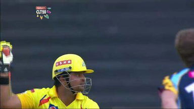 M17: CSK vs YOR – Raina c Miller b Hannon-Dalby