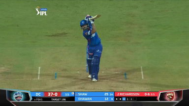 M11: DC vs PBKS   – Prithvi Shaw Six