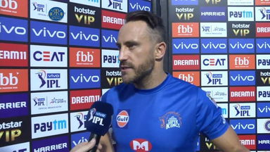 M25: RR vs CSK – Faf du Plessis Interview