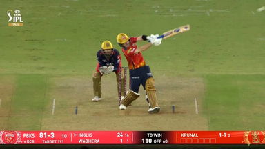 IPL 2025 Final: RCB vs PBKS - Josh Inglis Six