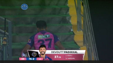 M13: RR vs RCB – Devdutt Padikkal Wicket