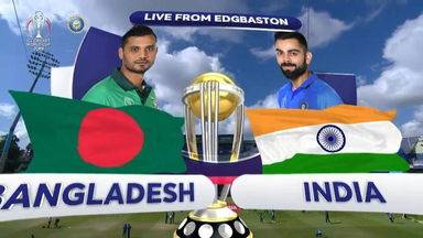 CWC 2019: BAN vs IND - Match Highlights