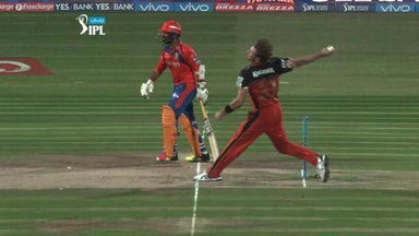 M57: GL vs RCB – Suresh Raina Wicket