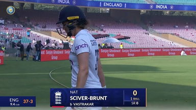 IND-W vs ENG-W 2023, 1st Test: Natalie Sciver Wicket