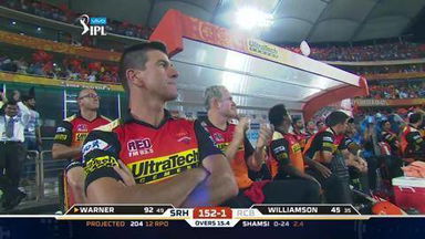 M27: SRH vs RCB – David Warner Six