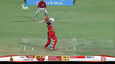 M08: RCB vs KXIP – AB de Villiers Six