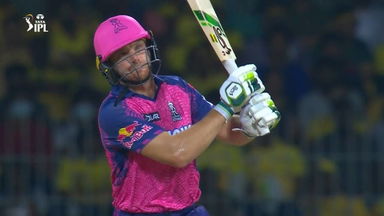M17: CSK vs RR –  Jos Buttler Six