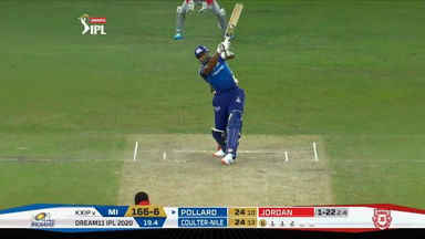 M36: MI vs KXIP – Kieron Pollard Six