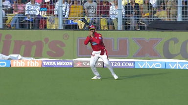 M18: KKR vs KXIP – Fall of Wickets