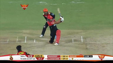 M39: SRH vs RCB – Colin de Grandhomme Six