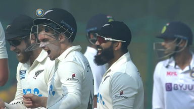 IND vs NZ 2021, 1st Test: IND 2nd Innings Fall of Wickets